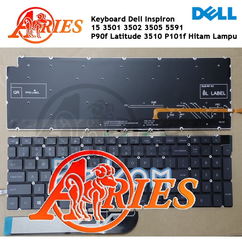 Jual Keyboard Laptop Dell Inspiron P F Latitude