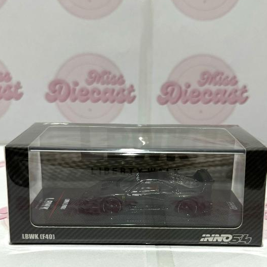Jual Diecast 1:64 Inno 64 LBWK F40 Full Carbon | Shopee Indonesia