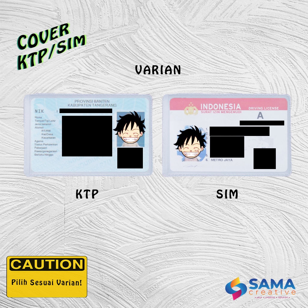 Jual Spongebob Series - Cover KTP / SIM Karakter unik- Sarung Plastik ...