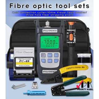 Jual Ftth Fiber Optic Tool Kit With Fiber Cleaver Dbm Optical