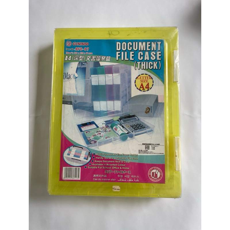 Jual DOCUMENT FILE CASE THICK A4 | Shopee Indonesia