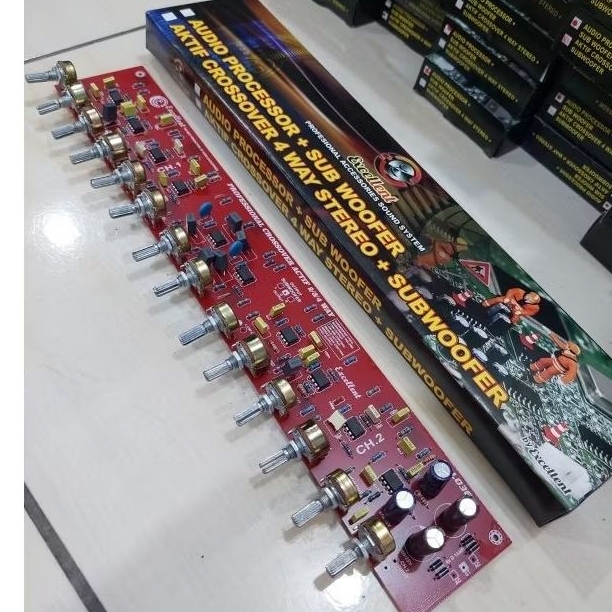 Jual kit Crosover plus Subwoofer 2way/3way/4way Milar MKM | Shopee ...