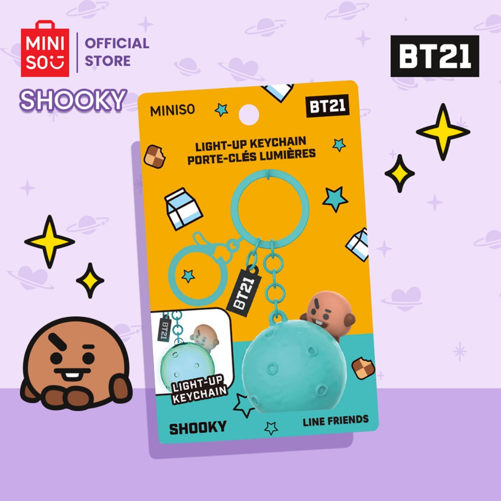 Miniso Bt21 Shooky Keychain Comprar Alça Com Pingente De Telefone