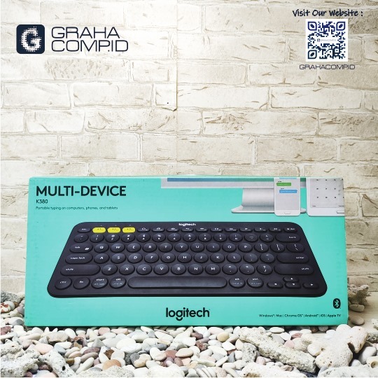 Jual Logitech K380 Keyboard Wireless Bluetooth Multi-Device | ORIGINAL ...