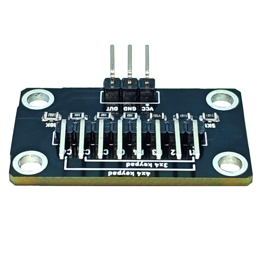 Jual Module Converter Keypad Matrix 4x4 4x3 to Analog Out 1pin ...