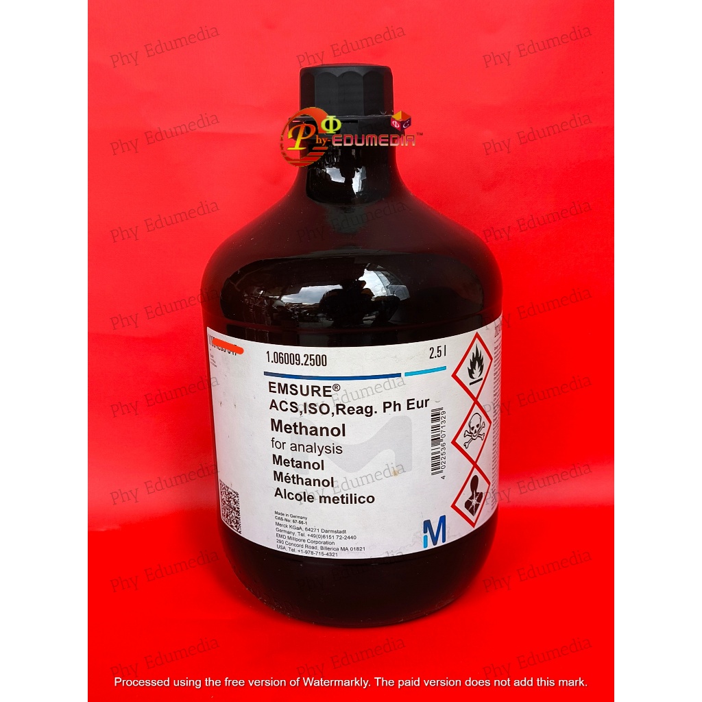 Jual Metanol / CH3OH / Methanol Pro Analysis Merck 500ml | Shopee Indonesia