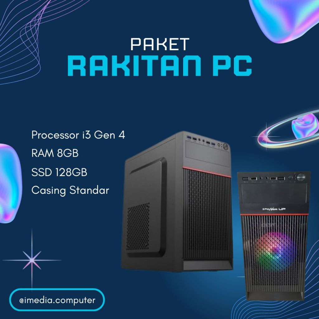 Jual PAKET RAKITAN PC CPU H81 4150 FAN LGA 8GB 128GB CASING STANDAR ...
