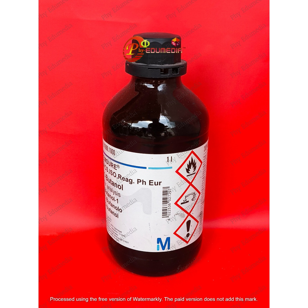 Jual Butanol / 1-Butanol / Butil Alkohol Merck Pro Analysis 100ml ...