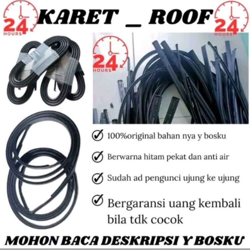 Jual Karet Roof List Moulding Karet Atap Wuling Air Ev Original