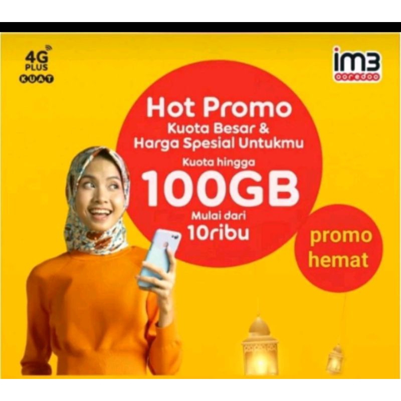 Jual PROMO Paket Data Indosat 30 Hari / MURAH KUOTA INDOSAT 100GB ...