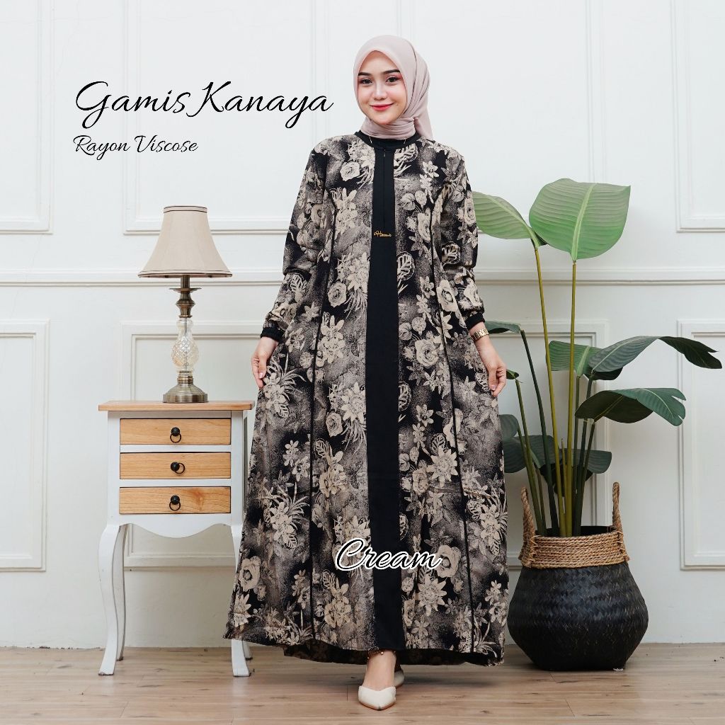 Gamis Kanaya Rayon Viscose Premium