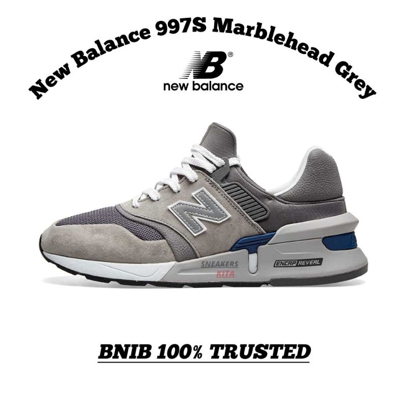 BESTSELLER Sepatu New Balance 997S Marblehead Grey BNIB 100 Authentic
