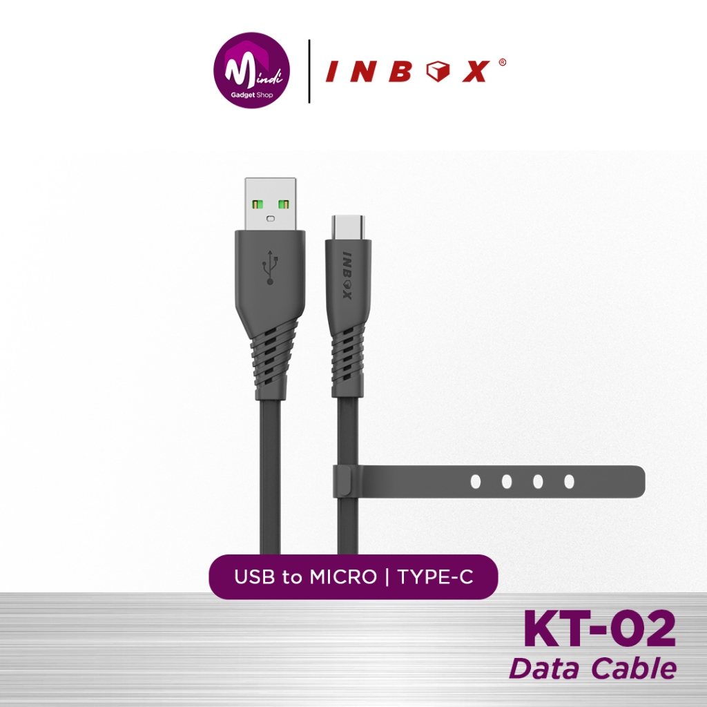 Jual Inbox Kabel Data KT-02 Qualcomm 3.0A Micro, Type-c | Fast Charging ...