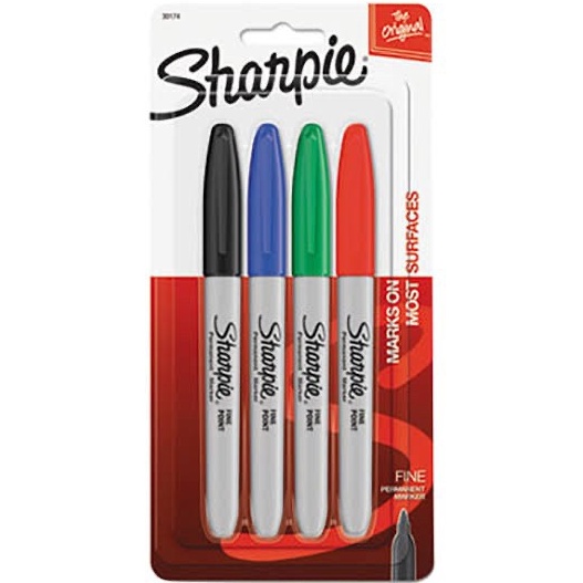 Jual Sharpie Set isi 4 Basic Colour n S3F5 | Shopee Indonesia