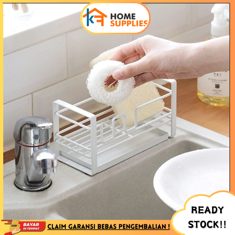 Jual Rak Sponge Cuci Piring Minimalis Nordic Style Anti Karat Rak Sabun ...