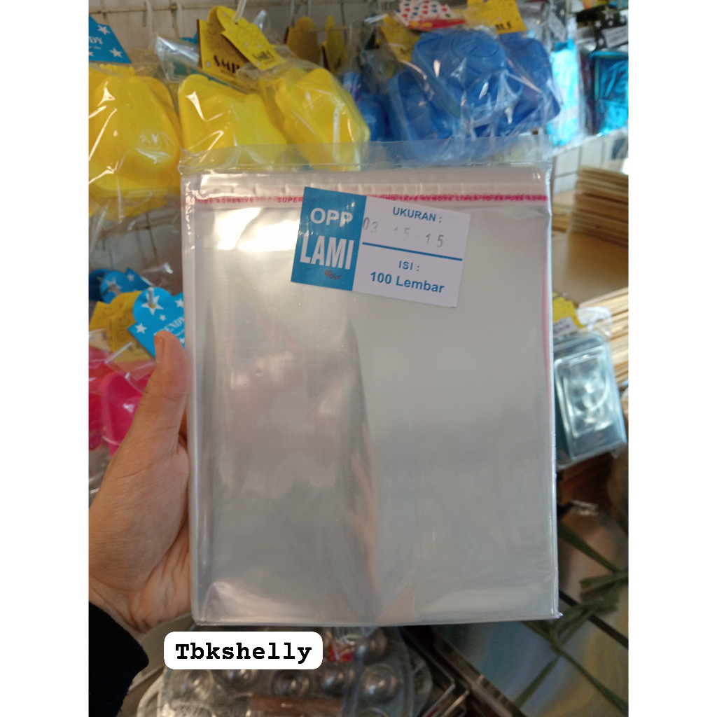 Jual Plastik Opp Lem 15×15 isi 100pcs | Shopee Indonesia