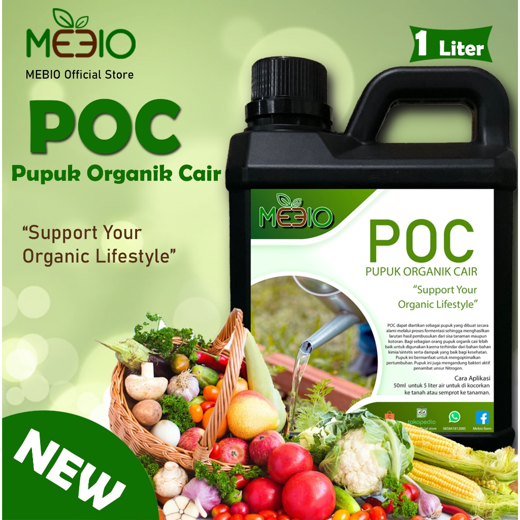 Jual POC 1 Liter (PUPUK ORGANIK CAIR) | Shopee Indonesia