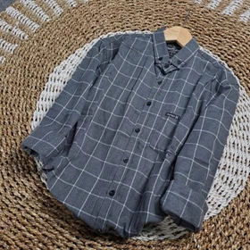 Kemeja Flanel Pria Lengan Panjang Distro Flanel Motif 3 Dimensi Kuning Kunyit Hijau Merah