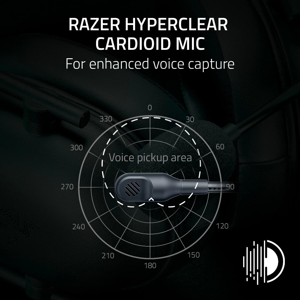 Razer Blackshark V2 X - Black - Xbox Licensed Wired Gaming Headset with Windows Sonic Spatial Audio