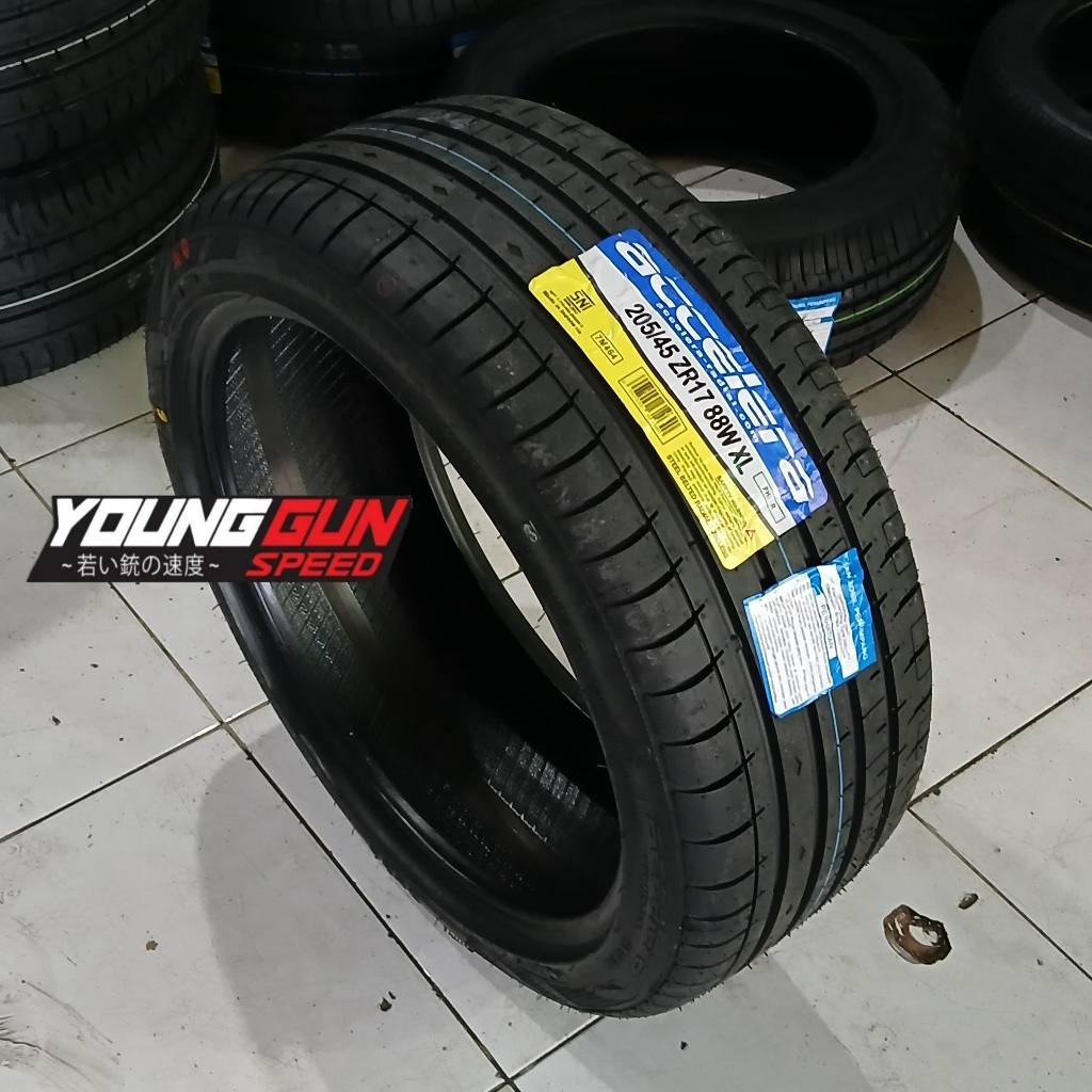 Jual Ban Mobil 205 45 R17 ban accelera radial ring 17 tubles bukan ...