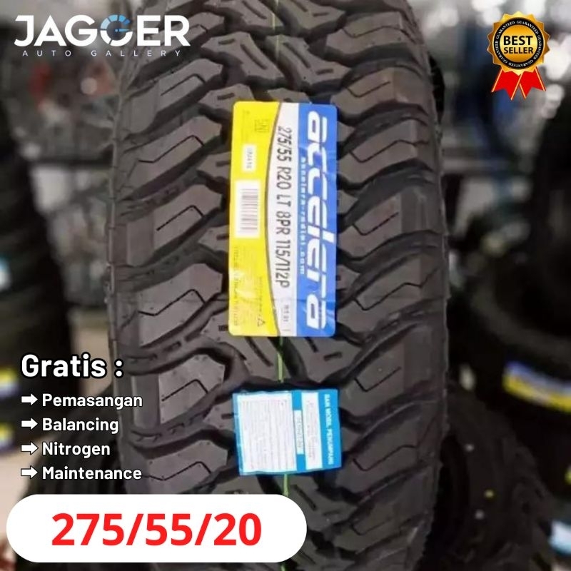 Jual Ban Mobil Cangkul Pacul Kasar Untuk Lapangan Ring 20 Accelera 275 ...