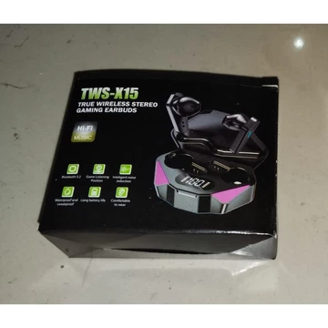 Headset Bluetooth Gaming TWS X15 Bluetooth V5 2 Earbuds