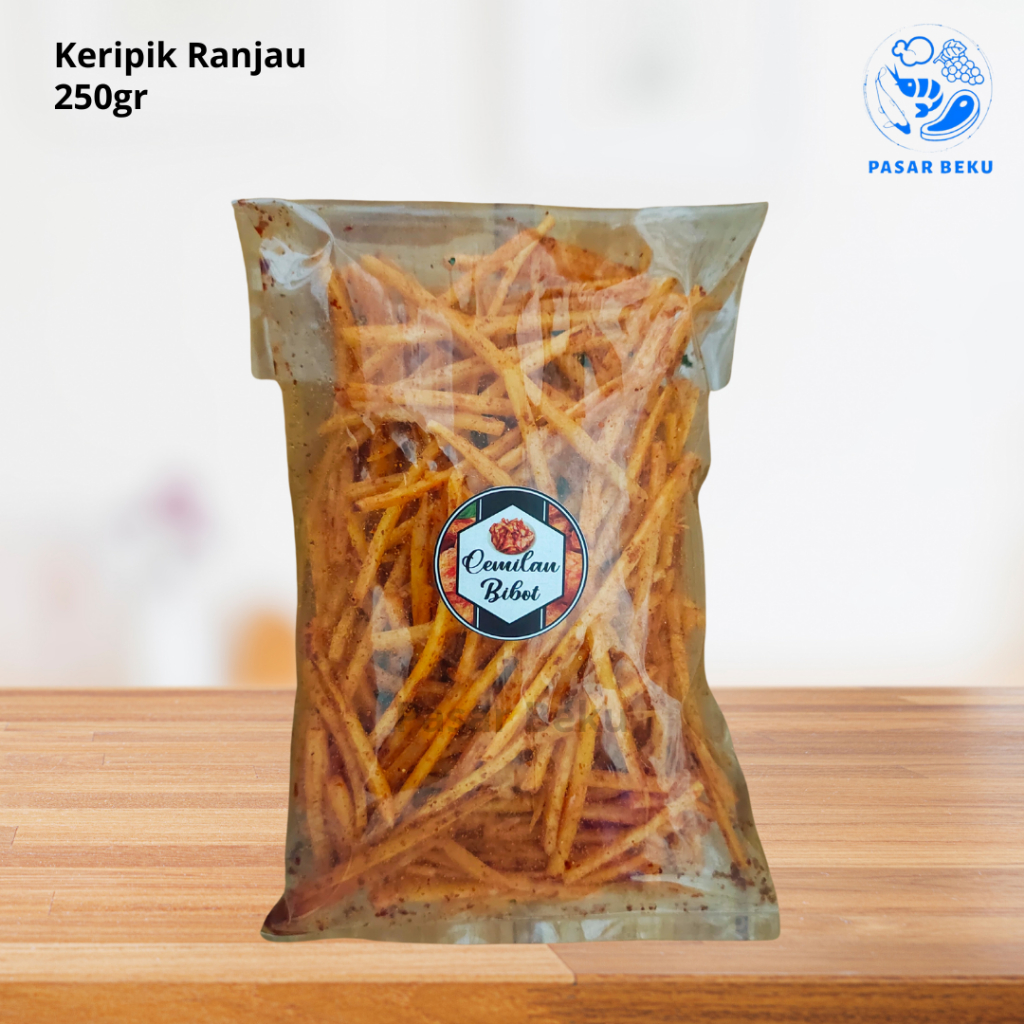 Jual Keripik Ranjau 250gr Keripik Singkong Khas Minang Bukittinggi ...