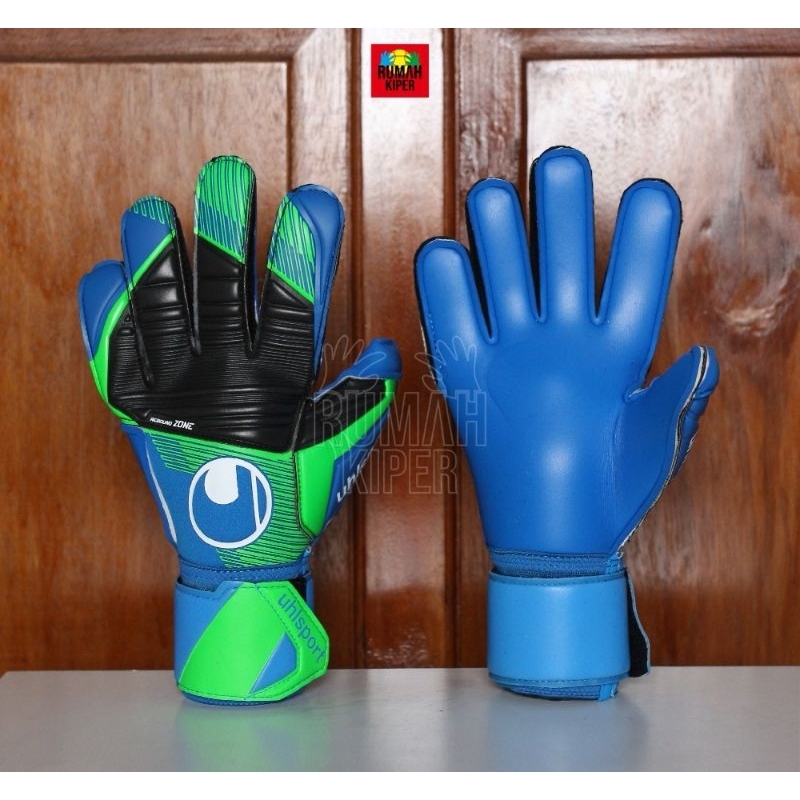 Uhlsport Goalkeeper Gloves White And Neon Yellow Goalkeeper Glove