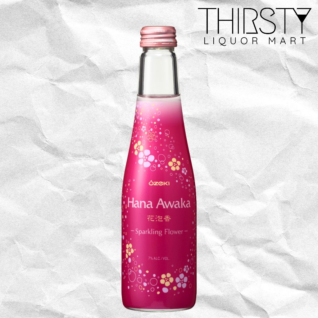 Jual Ozeki Hana Awaka Sparkling Flower Japanese Sake 250ml | Shopee ...