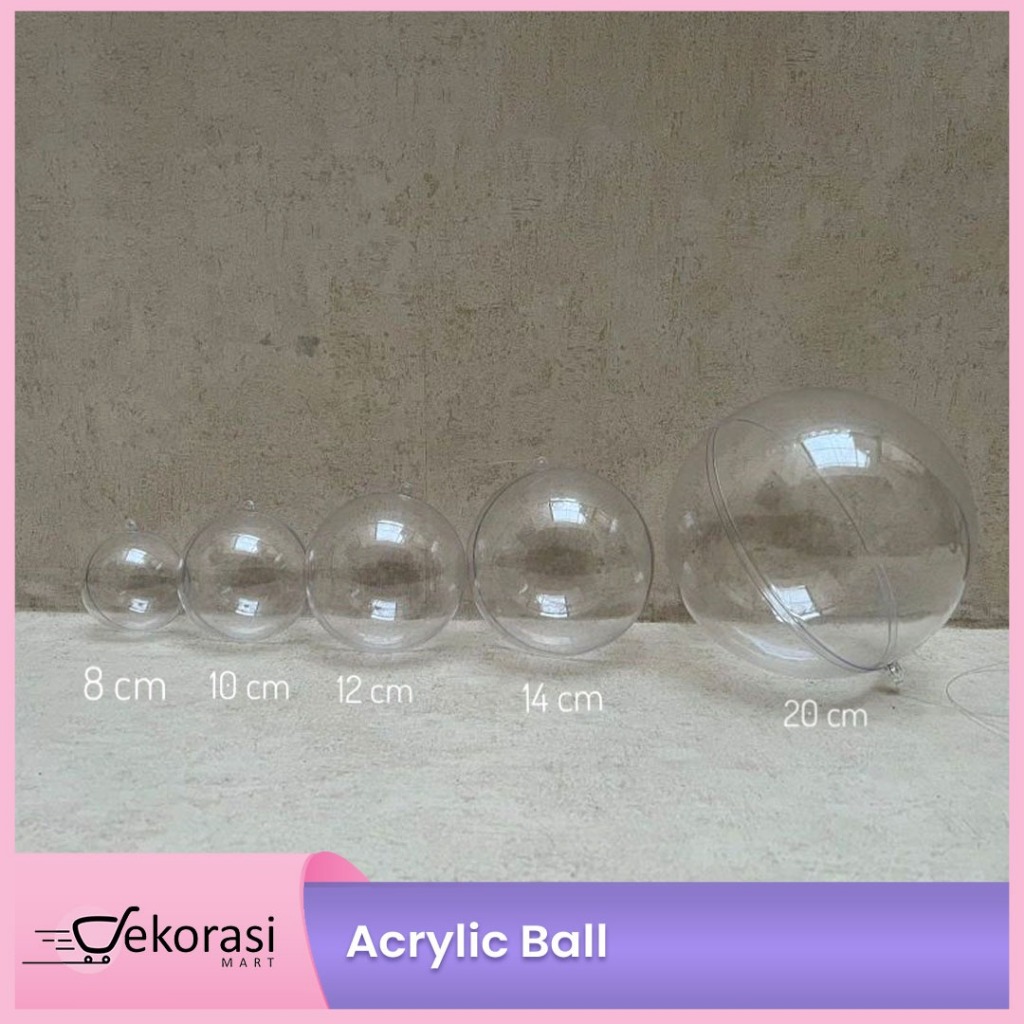 Jual Wajib Order Tambahan Bubble Wrap Acrylic Ball Cm Bola Akrilik