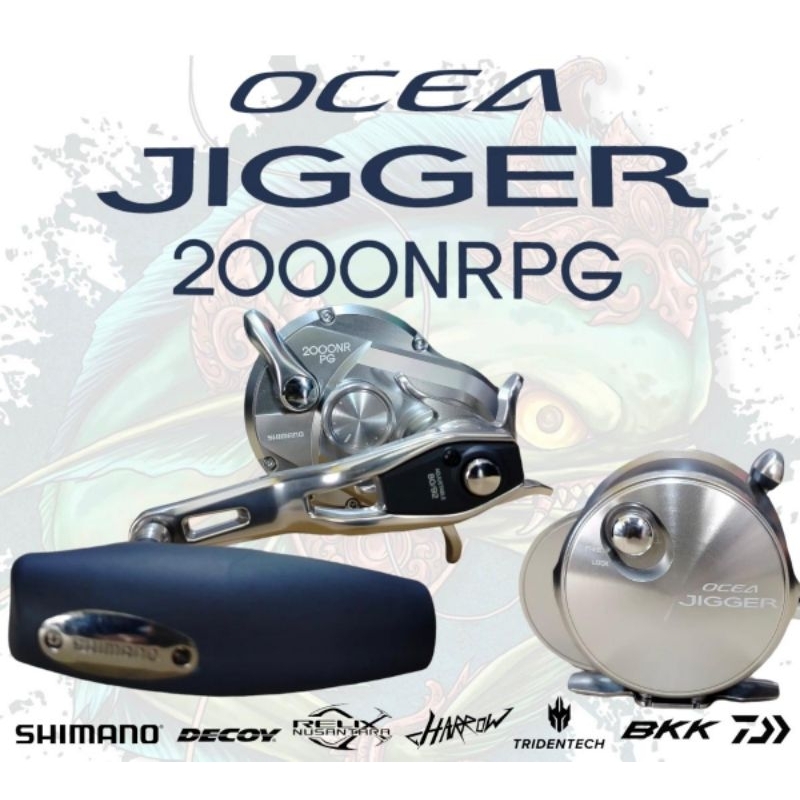 SHIMANO OCEA JIGGER 2000NRPG（Jual SHIMANO OCEA JIGGER 2000