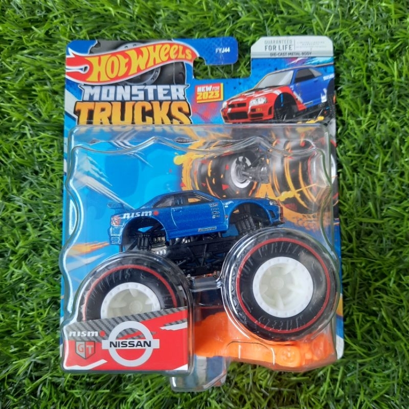 Jual Hot Wheels Monster Trucks Nissan Skyline R34 Nismo GT-R R