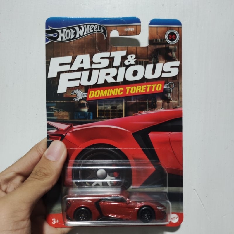 Hot Wheels 1/64 Fast & Furious - Lycan Hypersport De Dominic Toretto #3/5 - Boîte Fermée