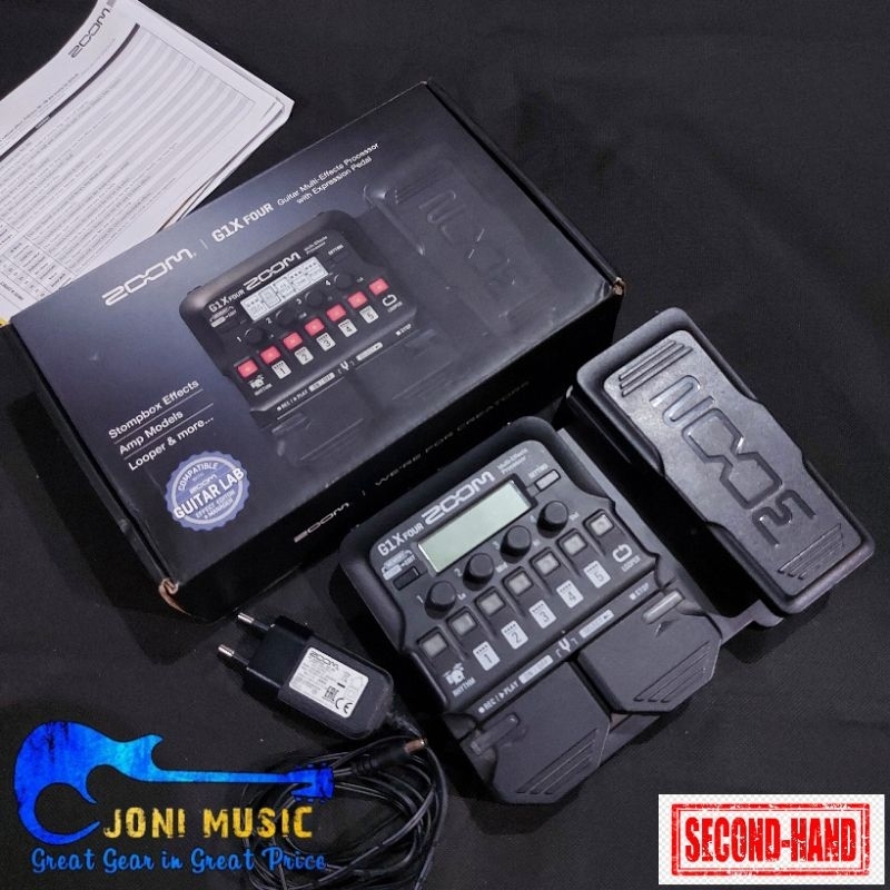 Jual Efek Gitar Digital MultiEfek Zoom All Type 707ii 505ii G1XFour