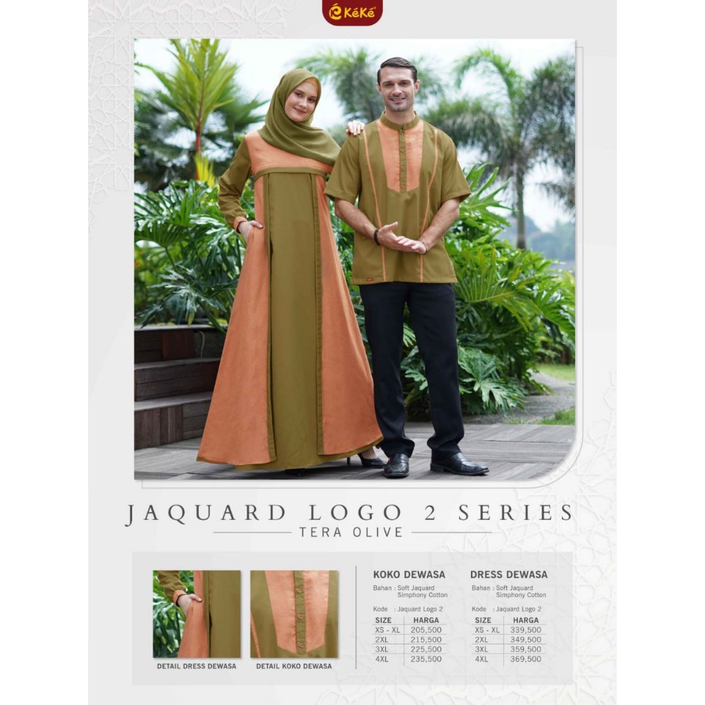 Jual GAMIS DEWASA | JAQUARD LOGO 2 | BUSUI FRIENDLY | TALI BELAKANG ...