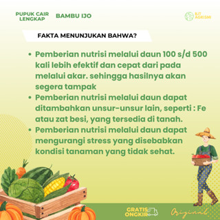 Jual Pupuk Cair Bambu Ijo Ml Kemasan Pabrik Shopee Indonesia