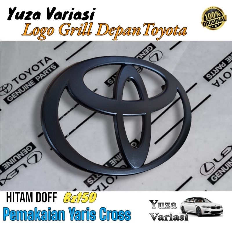 Jual Logo Grill Depan Toyota Yaris Cross Original Logo Bumper Depan Toyota Yaris Cross Emblem