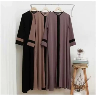 Abaya Aira Maxxy Gamis Syar'i Crinkle  Airflow Premium Busui Friendly