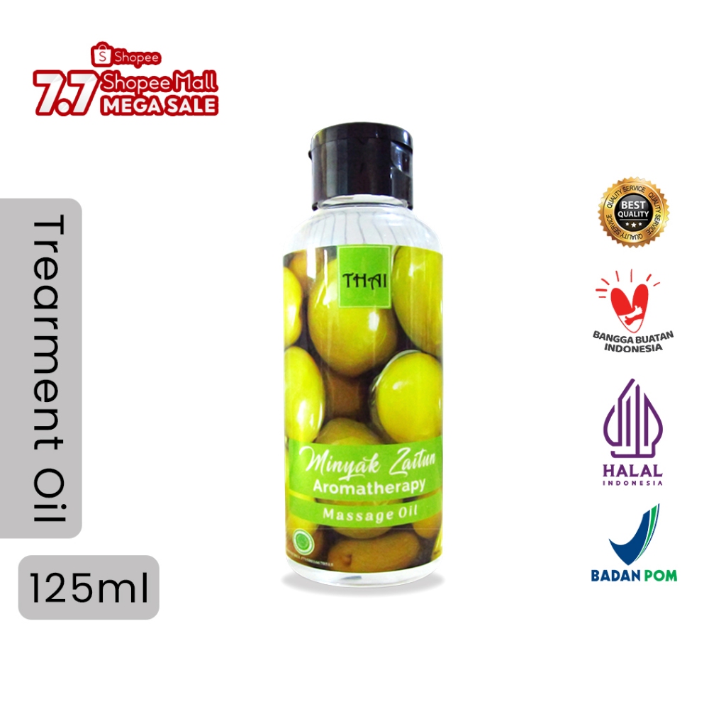 Jual Thai Massage Oil Aromatherapy Olive Oil 125ml - Perawatan Rambut Dan  Tubuh | Shopee Indonesia