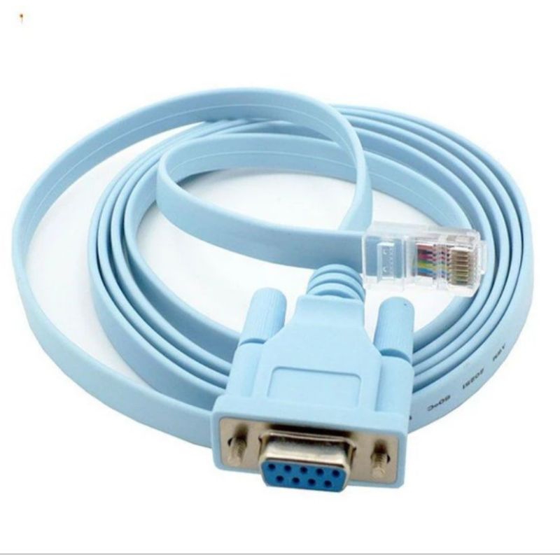 Jual Kabel Serial DB9 Female (RS232) To LAN RJ45 | Shopee Indonesia