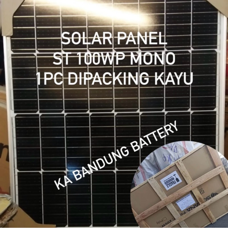 Jual PROMO MURAH Solar panel surya cell module sun asia 100wp 100 wp ...