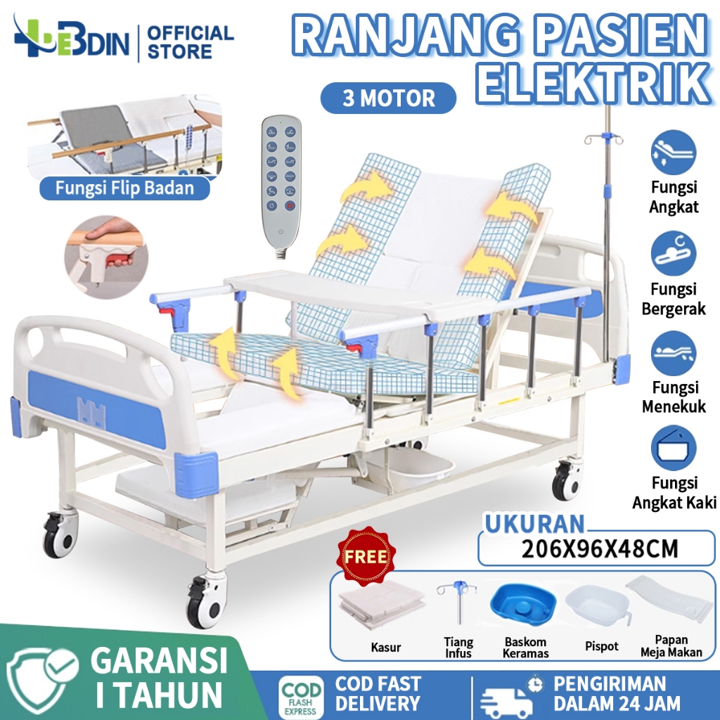 Jual BD⚡COD⚡ ICU / Elektrik Tempat Rawat Inap - Tempat Tidur Pasien ...