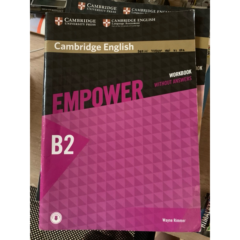Jual buku bekas kelas 12 SMA 3 cambridge english empower workbook ...
