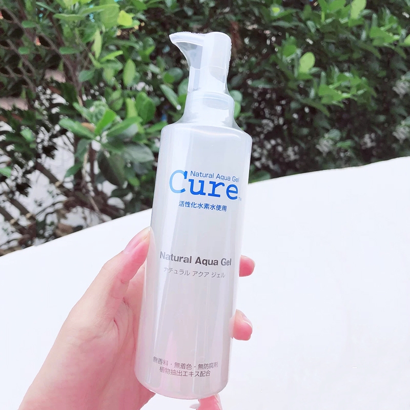 Jual Cure Face Scrub / Japan Cure Natural Aqua Gel Exfoliating Activated Hydrogen Peeling Gel