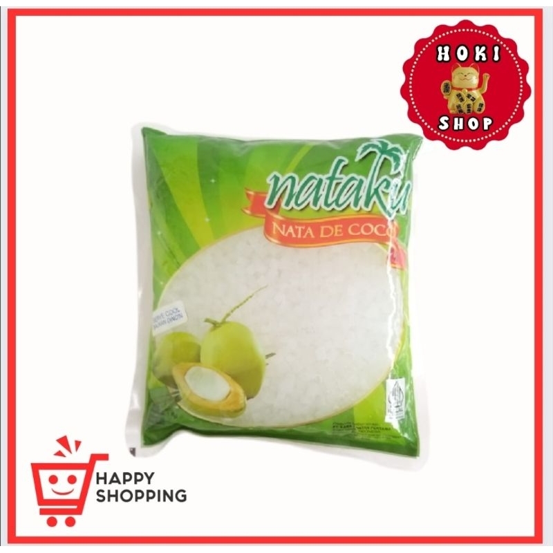 Jual Nataku Nata De Coco Kecil 1kg / Nataku Nata Potongan Dadu Kecil ...
