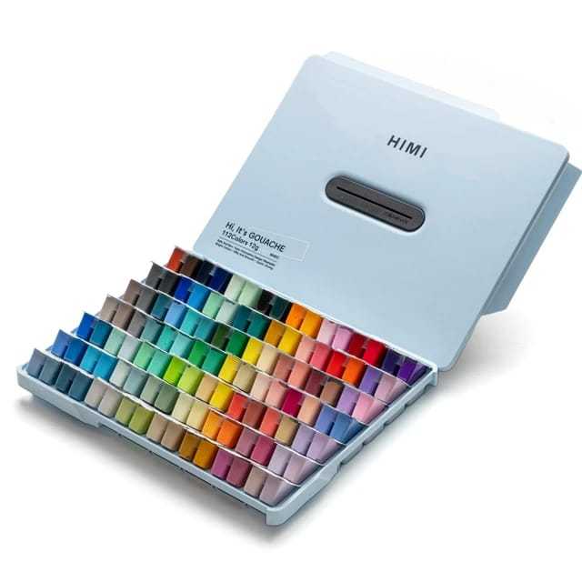 Jual Miya himi gouache color 112clr x 12G | Shopee Indonesia