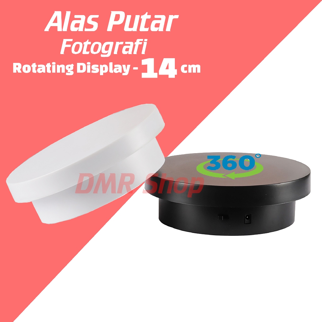 Jual Alas Putar Fotografi Rotating Display Produk Stand Base 14 cm ...