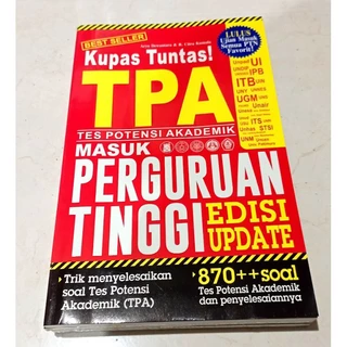 ( OBRAL ) BUKU PSIKOTES TPA // PERGURUAN TINGGI // KUPAS TUNTAS TPA MASUK PERGURUAN TINGGI // ORIGINAL