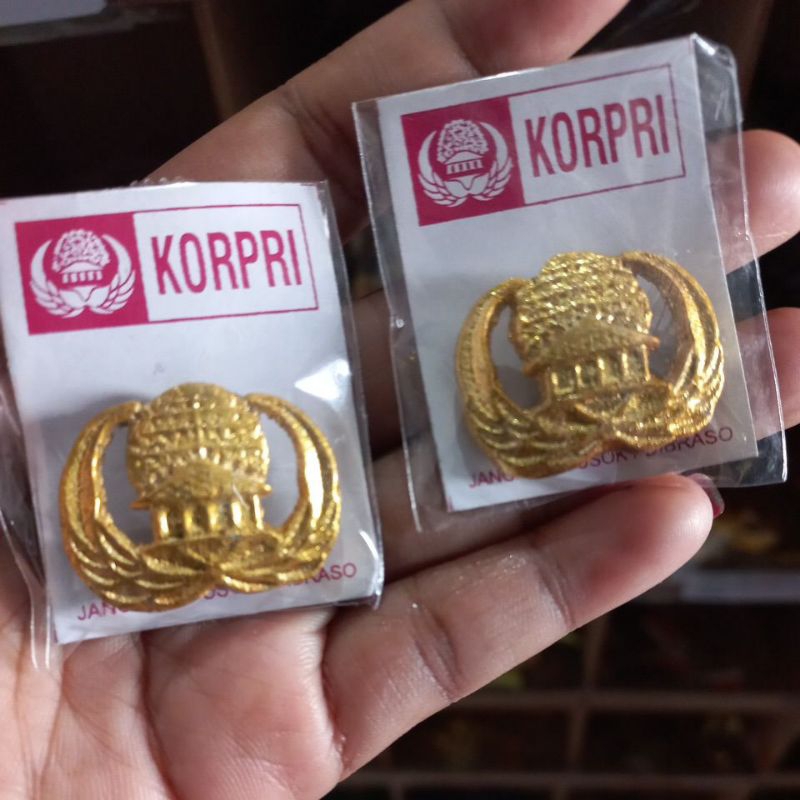 Jual Bros Korpri Peniti / Pin Korpri Peniti Cor Standar Satuan | Shopee ...