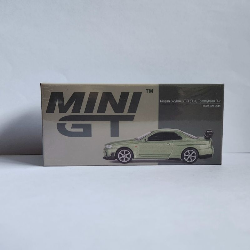 Jual Mini GT Nissan Skyline GT-R R34 Tommykaira Millenium Jade No. 697 ...